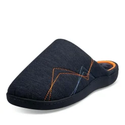 Chaussons MARINE Homme Motif Uni A Enfiler