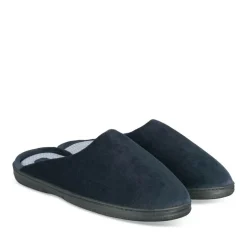 Chaussons MARINE Homme Motif Uni A Enfiler