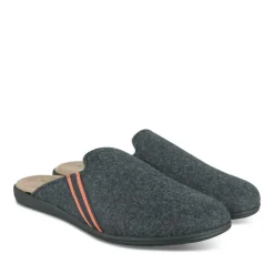 Chaussons MARINE Homme Motif Uni A Enfiler