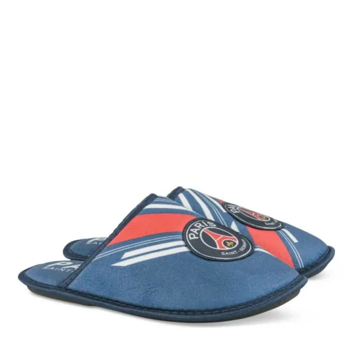 Chaussons MARINE Homme Motif Uni A Enfiler