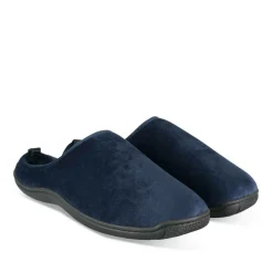 Chaussons MARINE Homme Motif Uni A Enfiler