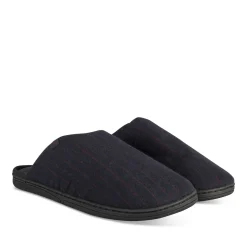 Chaussons MARINE Homme Motif Uni A Enfiler