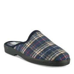Chaussons MARINE Homme Motif Uni A Enfiler