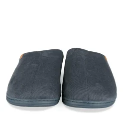 Chaussons MARINE Homme Motif Uni A Enfiler