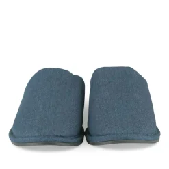 Chaussons MARINE Homme Motif Uni A Enfiler