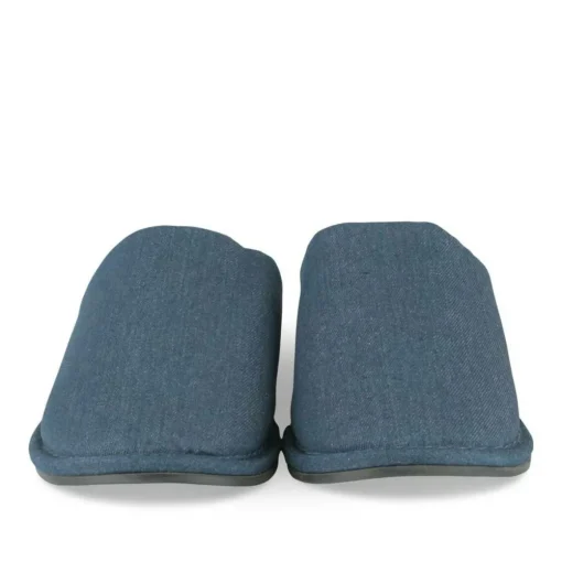 Chaussons MARINE Homme Motif Uni A Enfiler