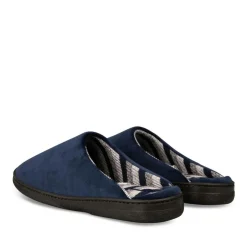 Chaussons MARINE Homme Motif Uni A Enfiler