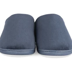 Chaussons MARINE Homme Motif Uni A Enfiler