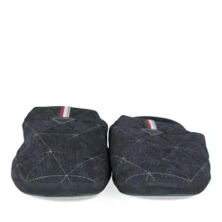 Chaussons MARINE Homme Motif Uni A Enfiler