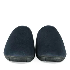 Chaussons MARINE Homme Motif Uni A Enfiler