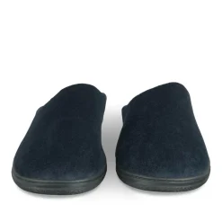 Chaussons MARINE Homme Motif Uni A Enfiler