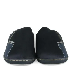 Chaussons MARINE Homme Motif Uni A Enfiler