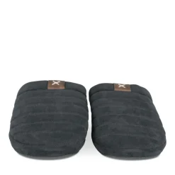 Chaussons MARINE Homme Motif Uni A Enfiler