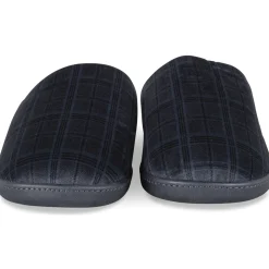 Chaussons MARINE Homme Motif Uni A Enfiler