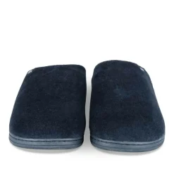 Chaussons MARINE Homme Motif Uni A Enfiler