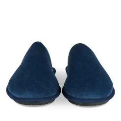 Chaussons MARINE Homme Motif Uni A Enfiler