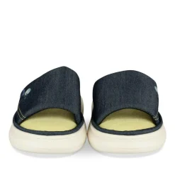 Chaussons MARINE Homme Motif Uni A Enfiler