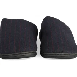 Chaussons MARINE Homme Motif Uni A Enfiler