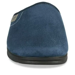 Chaussons MARINE Homme Motif Uni A Enfiler