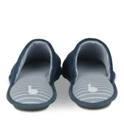 Chaussons MARINE Homme Motif Uni A Enfiler