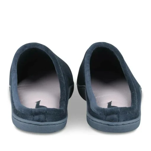 Chaussons MARINE Homme Motif Uni A Enfiler