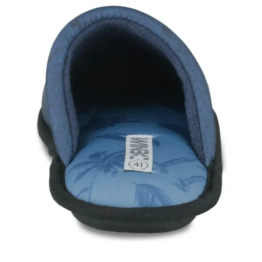 Chaussons MARINE Homme Motif Uni A Enfiler