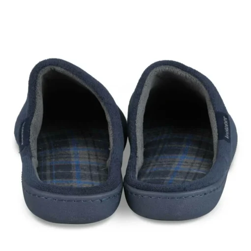 Chaussons MARINE Homme Motif Uni A Enfiler