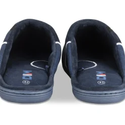 Chaussons MARINE Homme Motif Uni A Enfiler