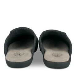 Chaussons MARINE Homme Motif Uni A Enfiler