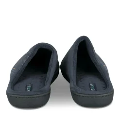 Chaussons MARINE Homme Motif Uni A Enfiler