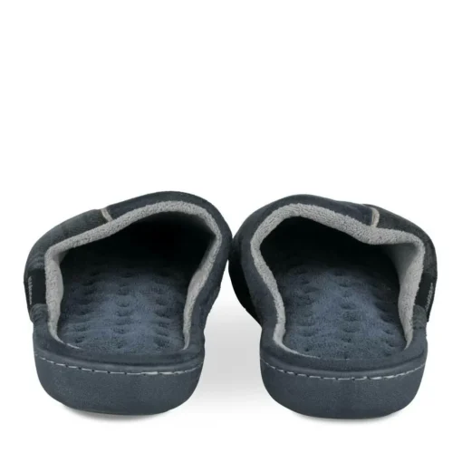 Chaussons MARINE Homme Motif Uni A Enfiler