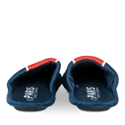 Chaussons MARINE Homme Motif Uni A Enfiler