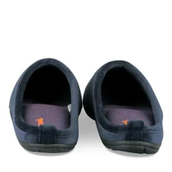 Chaussons MARINE Homme Motif Uni A Enfiler