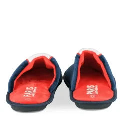 Chaussons MARINE Homme Motif Uni A Enfiler