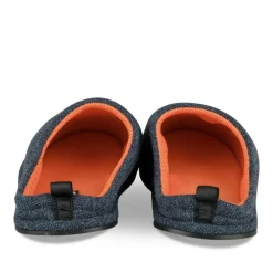 Chaussons MARINE Homme Motif Uni A Enfiler