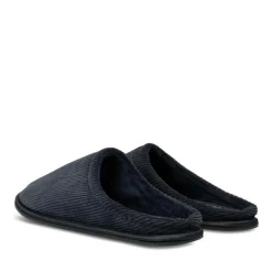 Chaussons MARINE Homme Motif Uni A Enfiler