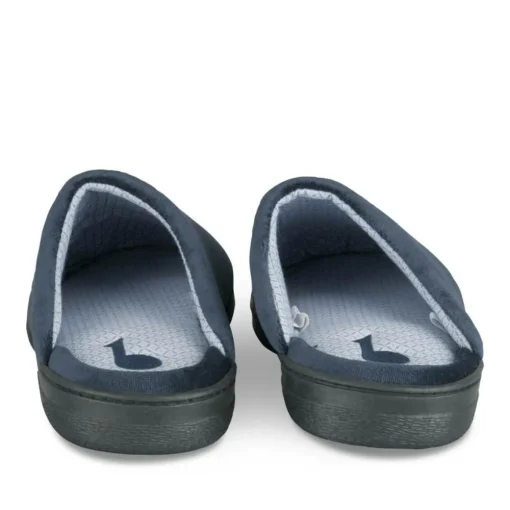 Chaussons MARINE Homme Motif Uni A Enfiler