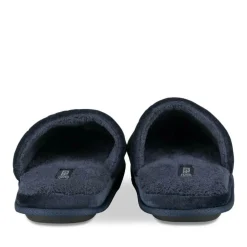 Chaussons MARINE Homme Motif Uni A Enfiler