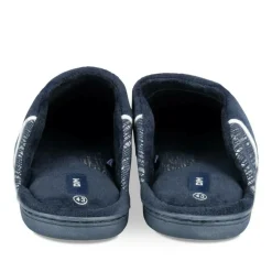 Chaussons MARINE Homme Motif Uni A Enfiler