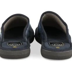 Chaussons MARINE Homme Motif Uni A Enfiler