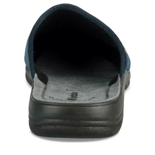 Chaussons MARINE Homme Motif Uni A Enfiler