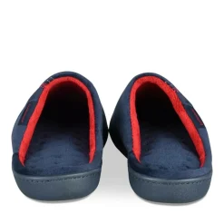 Chaussons MARINE Homme Motif Uni A Enfiler