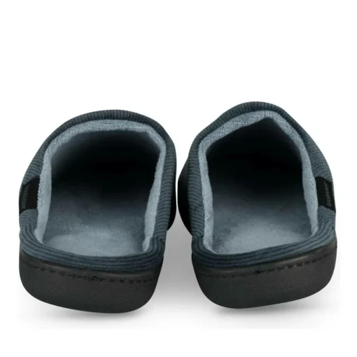 Chaussons MARINE Homme Motif Uni A Enfiler
