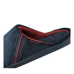 Chaussons MARINE Homme Motif Uni A Enfiler
