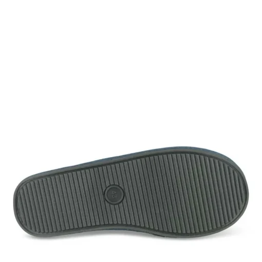 Chaussons MARINE Homme Motif Uni A Enfiler