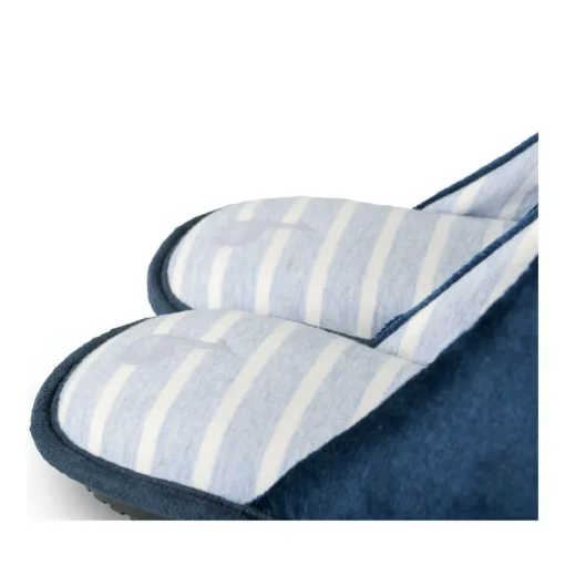 Chaussons MARINE Homme Motif Uni A Enfiler