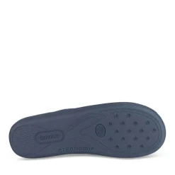 Chaussons MARINE Homme Motif Uni A Enfiler