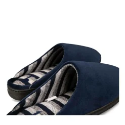 Chaussons MARINE Homme Motif Uni A Enfiler