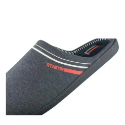 Chaussons MARINE Homme Motif Uni A Enfiler