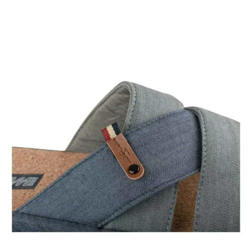 Chaussons MARINE Homme Motif Uni A Enfiler